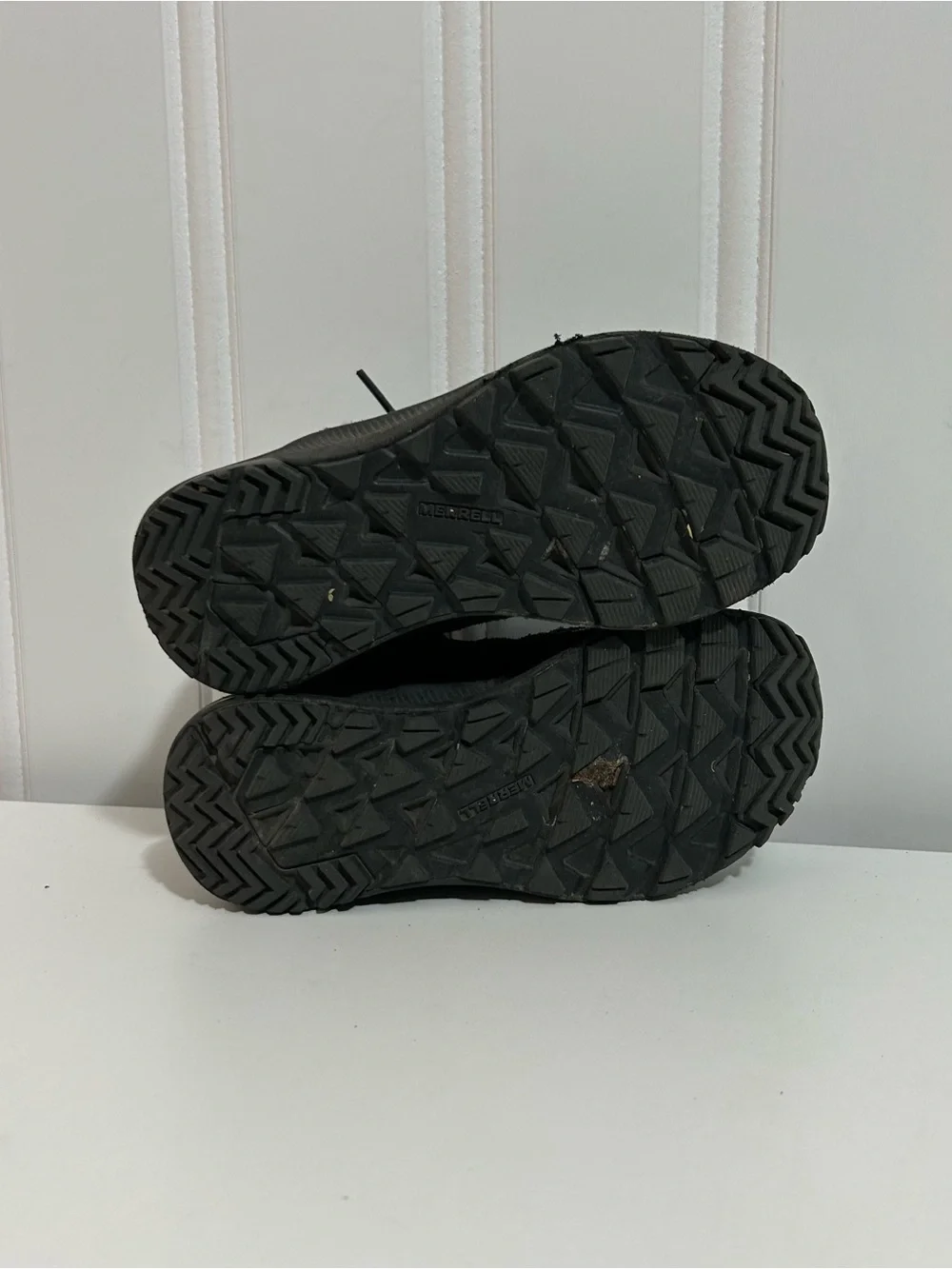 Merrell ontario 85 Kids' Black Hiking Boots - All-Terrain Support waterproof
